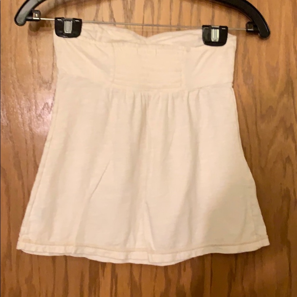 American Eagle Outfitters l Strapless, white top. - Picture 2 of 3